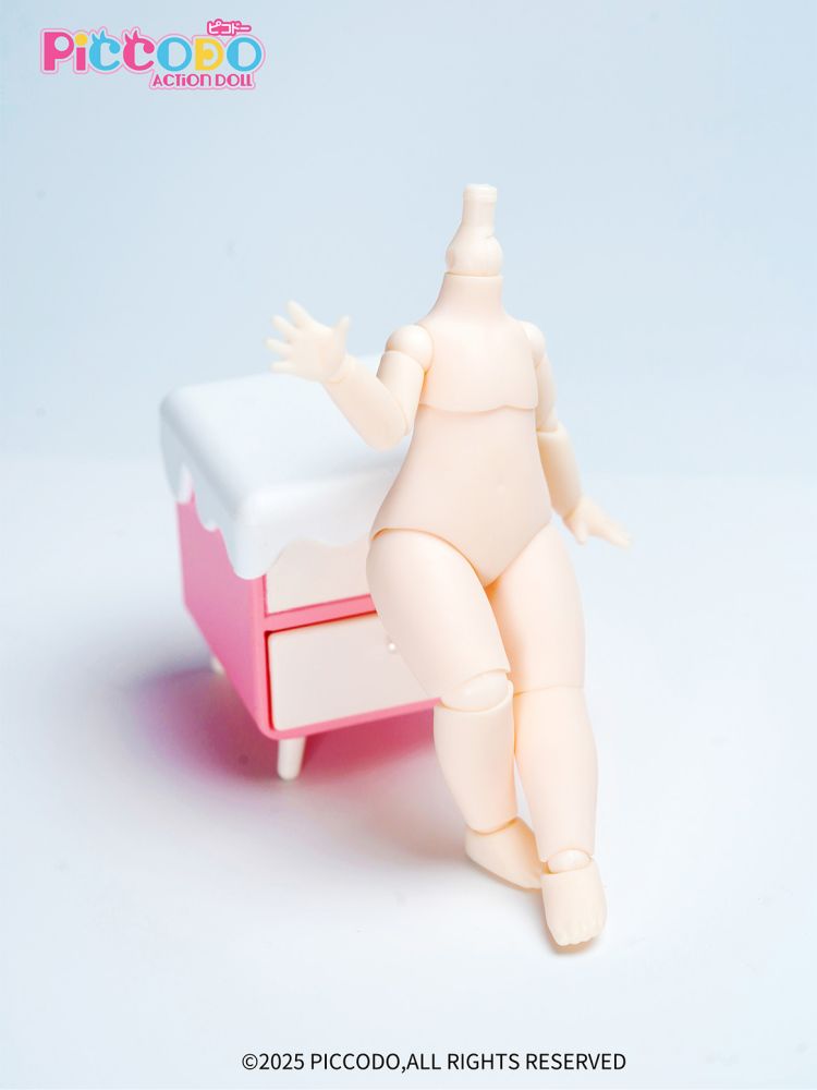 PICCODO CHUBBY DOLL BODY PIC-D006D DOLL-WHITE