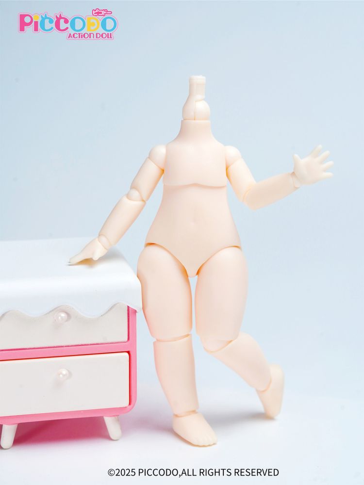 PICCODO CHUBBY DOLL BODY PIC-D006D DOLL-WHITE