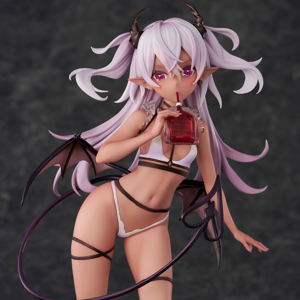 Dusky-Skinned Vampire Yoru-chan Illustration by Yukimiya Yuge
