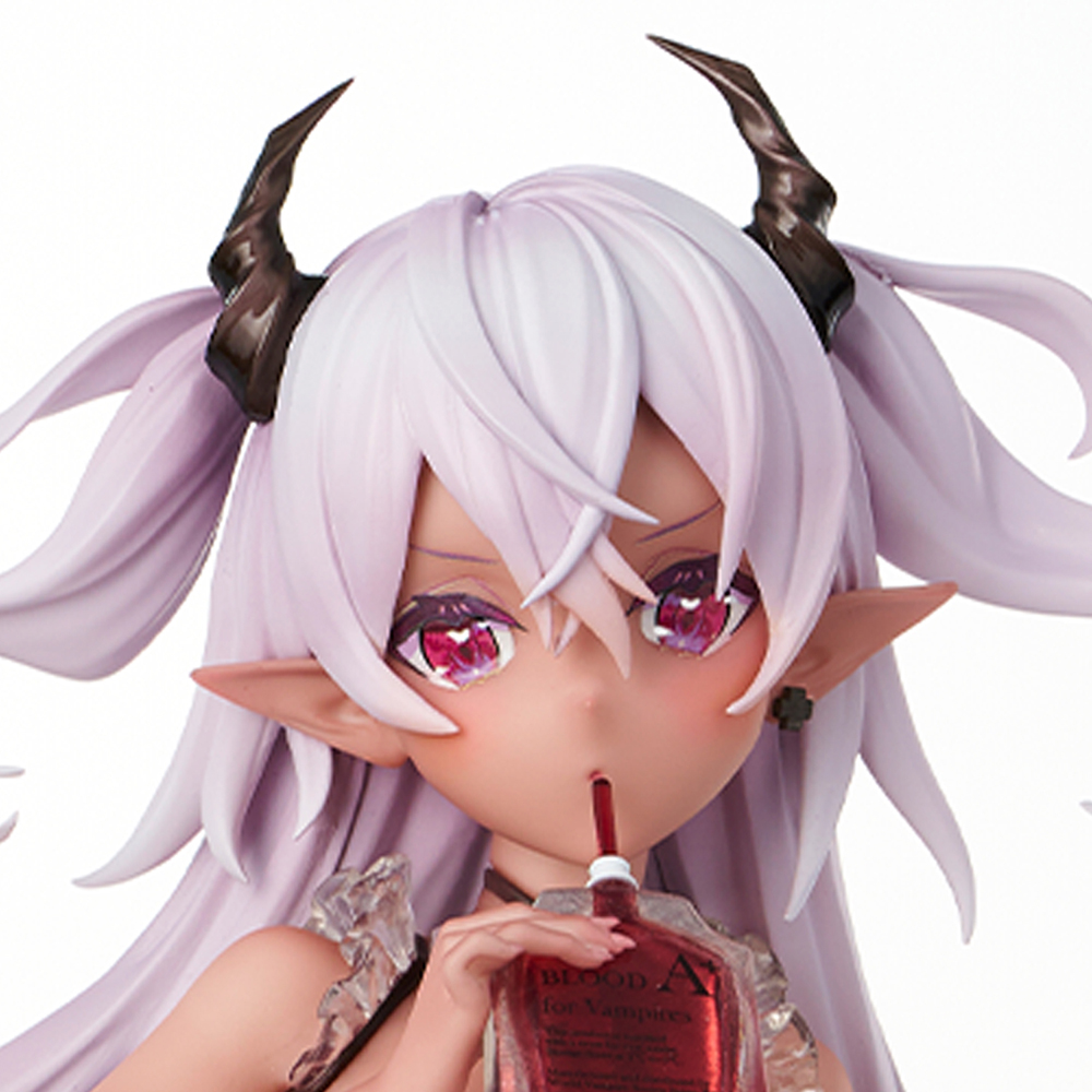 Dusky-Skinned Vampire Yoru-chan Illustration by Yukimiya Yuge