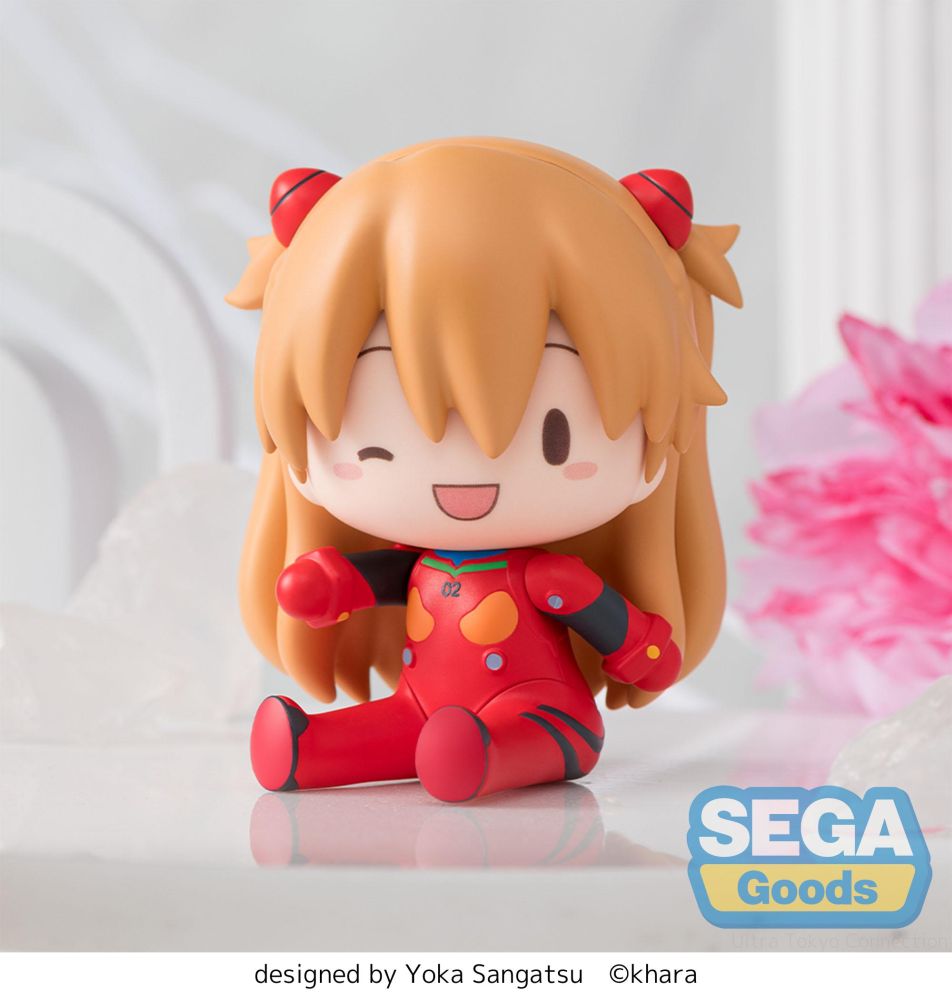 fuwa petit "Evangelion: New Theatrical Edition" Chibi Figure "Asuka" Plug Suit