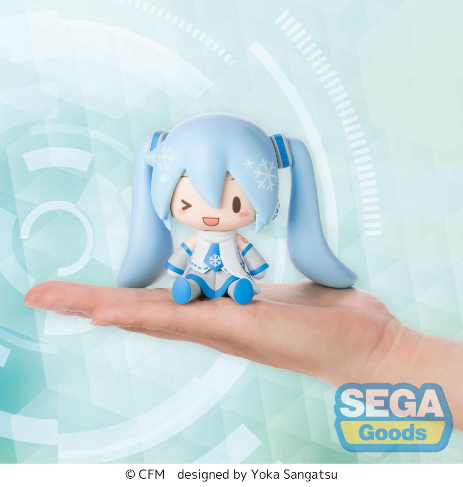 fuwa petit "Hatsune Miku Series" Chibi Figure "Snow Miku"