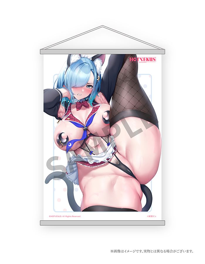 Lewd Girl Y-shaped Balance - Aoi Futatsuki Tapestry Set Edition