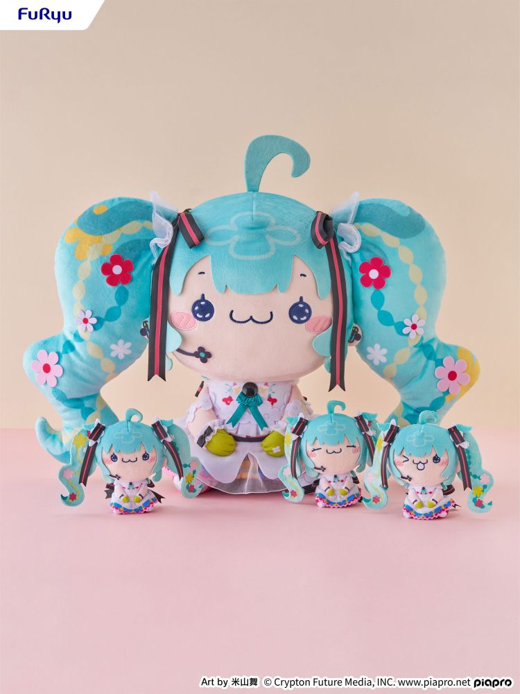 Mochipiko Super BIG Plush Hatsune Miku JAPAN LIVE TOUR 2025 ～BLOOMING～