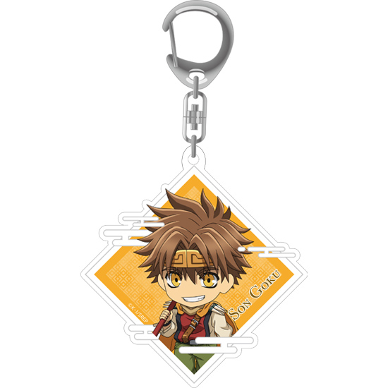 Saiyuki RELOAD ZEROIN Nendoroid Plus Acrylic Keychain: Son Goku