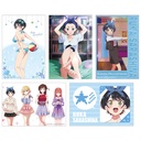 Rent-A-Girlfriend Swimsuit and Girlfriend Illustration Cards (Set of 5) Ruka Sarashina B