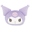 Sanrio Characters Mocchiri Face Cushion Uruuru Kuromi