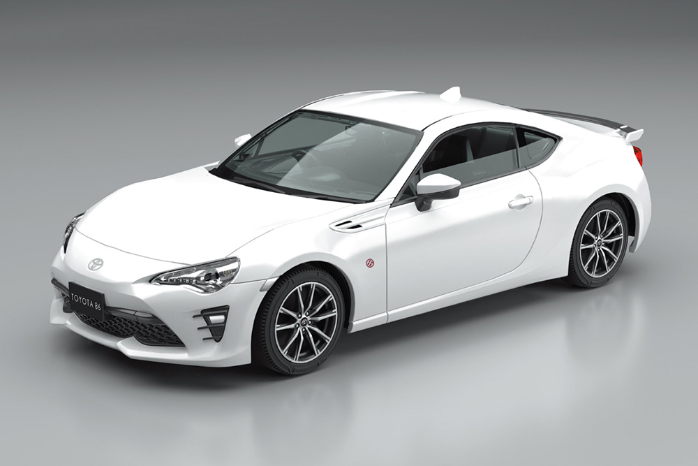 1/32 TOYOTA 86(crystal white pearl)