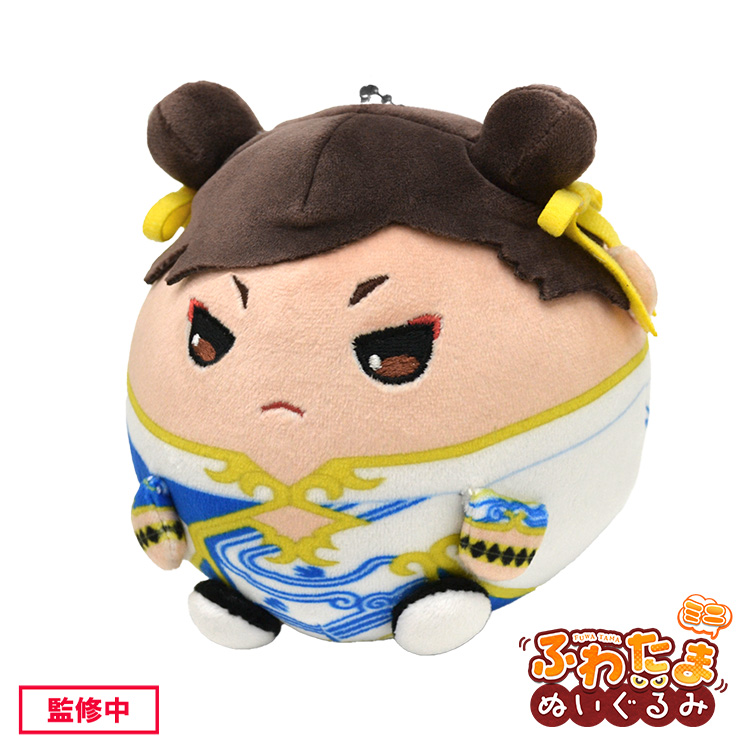 Street Fighter 6 Fluffy Eggshaped Plush Mini CHUN-LI