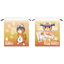 Ramen Akaneko Drawstring Pouch Bunzo