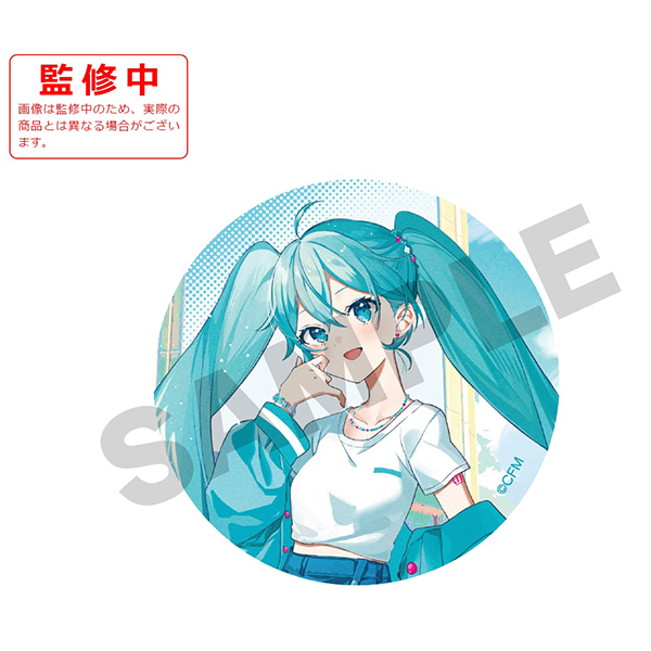 Dr. Gauss x Hatsune Miku Collection Can Badge