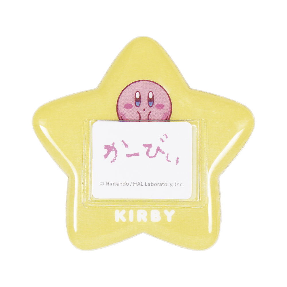 Kirby's Dream Land Name Badge Hoshigumi Kirby