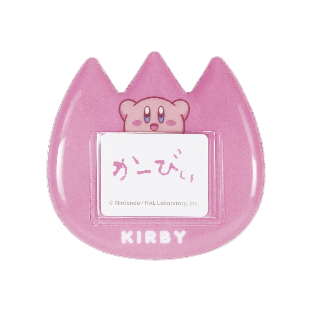 Kirby's Dream Land Name Badge Hanagumi Kirby