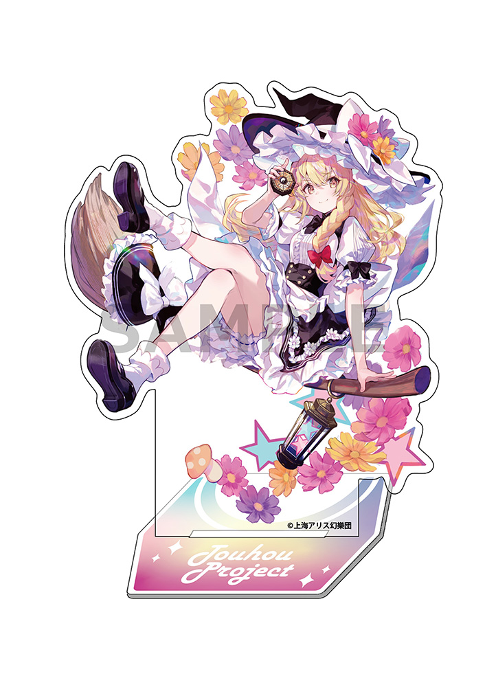 Touhou Project Character Acrylic Stand 26 Kirisame Marisa Illust. Fuzichoco