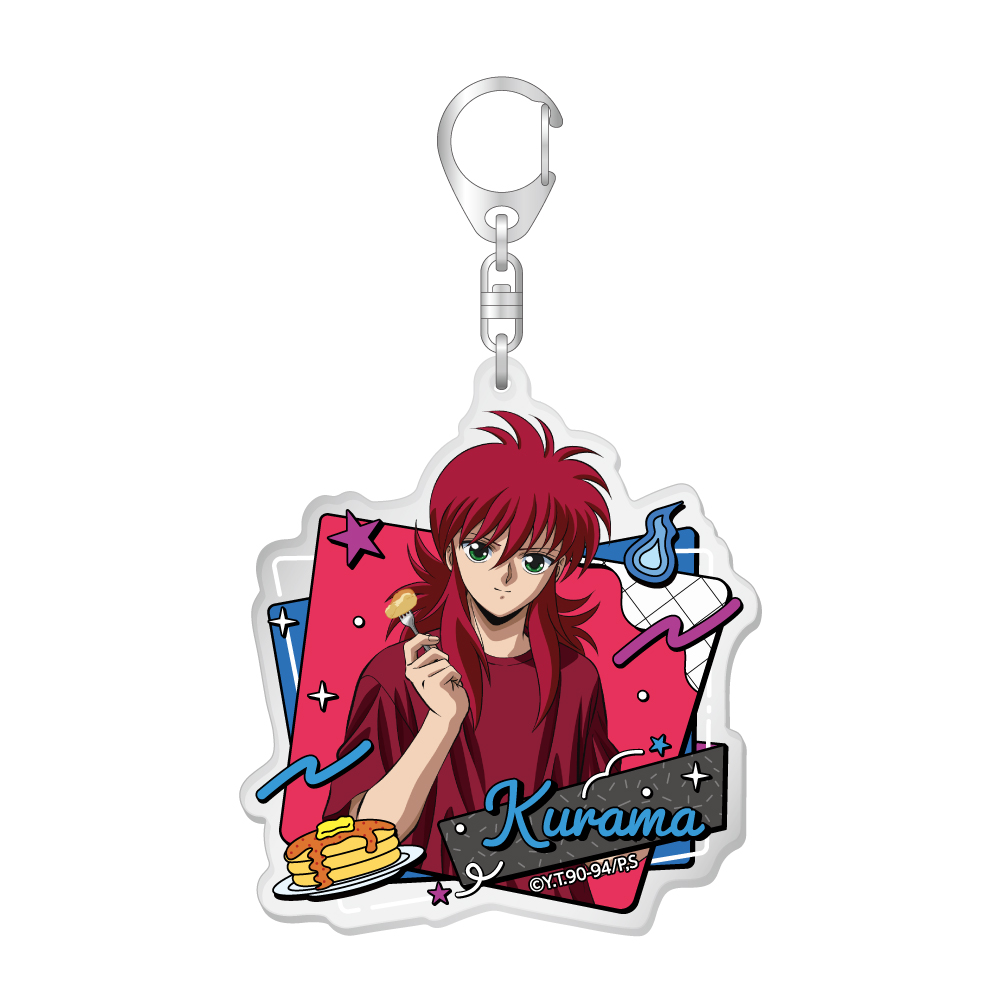 YuYu Hakusho Acrylic Key Chain Kurama Sweets Ver.