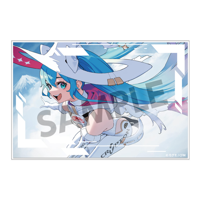 Racing Miku 2024 Rd.2 FUJI Ver. Acrylic Block