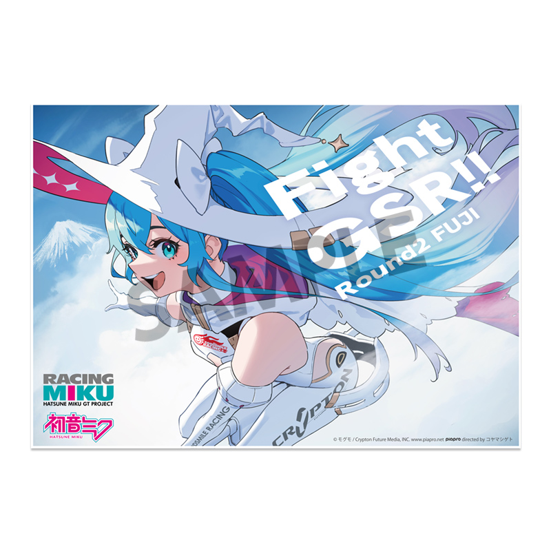 Racing Miku 2024 Rd.2 FUJI Ver. Visual Acrylic Plate