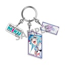 Racing Miku 2024 Rd.3 SUZUKA Ver. Three-piece Acrylic Keychain