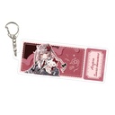 Deka Acrylic Key Chain Arutera x Sanrio Characters 01 Hello Kitty (Collaboration Illustration)