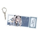 Deka Acrylic Key Chain Arutera x Sanrio Characters 05 Cinnamoroll (Collaboration Illustration)