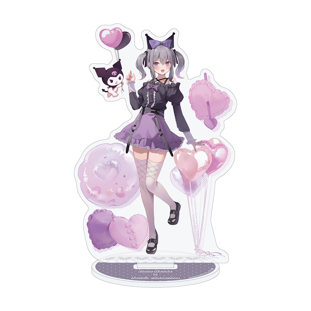 Acrylic Stand Done Kanda x Sanrio Characters 05 Kuromi (Collaboration Illustration)