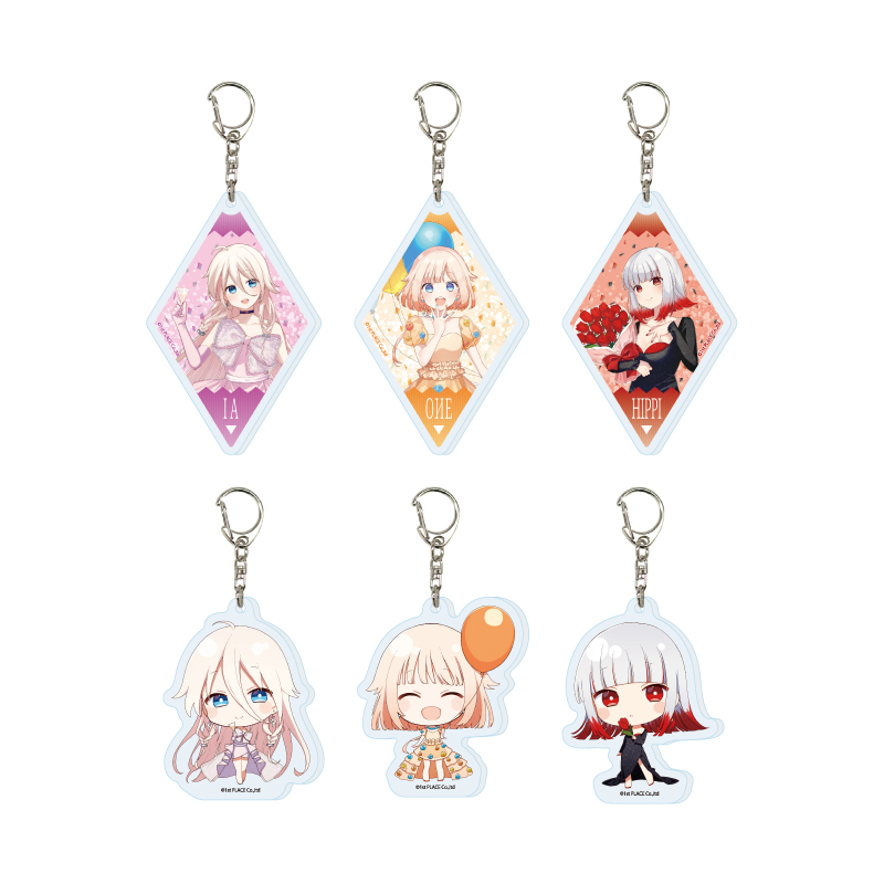 Acrylic Key Chain IA / ONE / HIPPI 01 Celebration Ver. (Original Illustration)