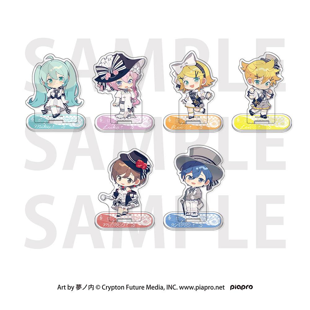 Piapro Characters Hatsune Miku Symphony Collaboration Cafe After Party in Yokohama Trading Mini Acrylic Stand