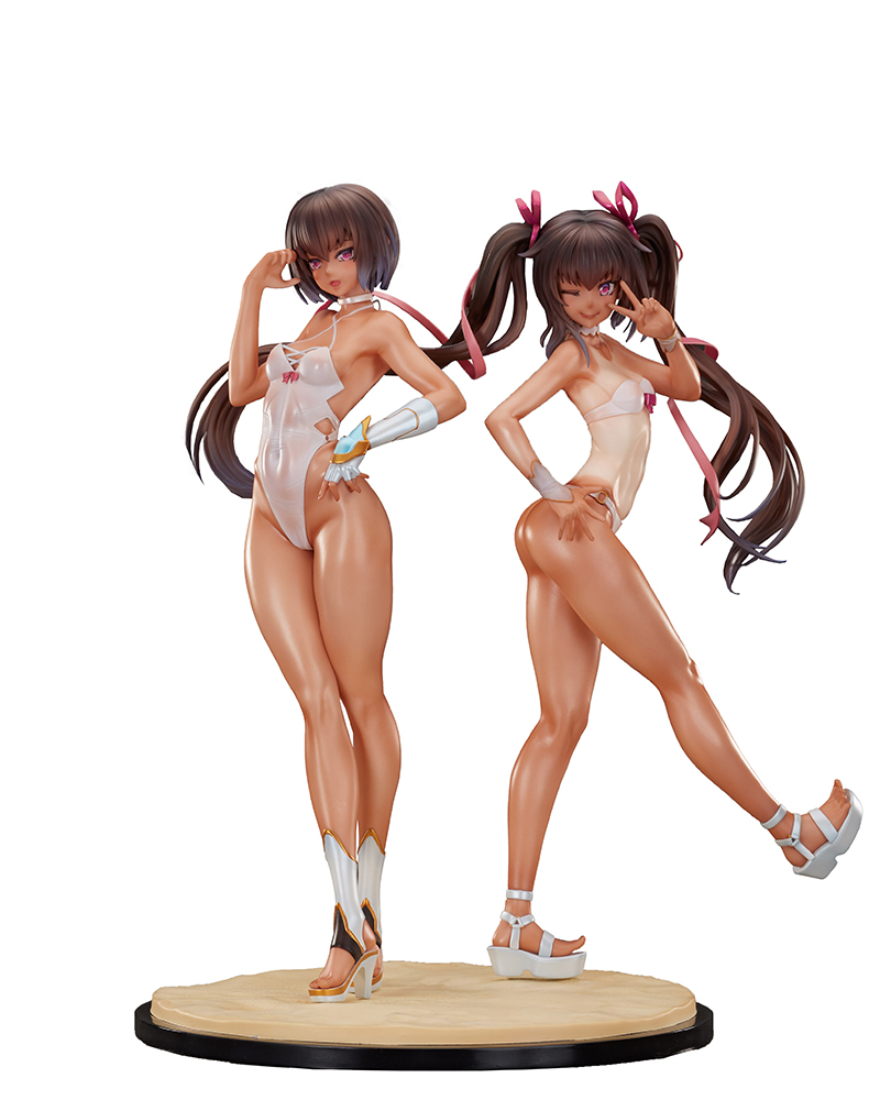 TAIMANIN RPG ADULT YUKIKAZE& YOUNG YUKIKAZE SWIMSUITS VER. SET OF TWO