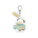 Acrylic Key Chain with Parts HAPIDANBUI 08 Ahiru no Pekkle (Graff Art Illustration)