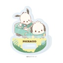Yurayura Acrylic Stand HAPIDANBUI 01 Pochacco (Graff Art Illustration)