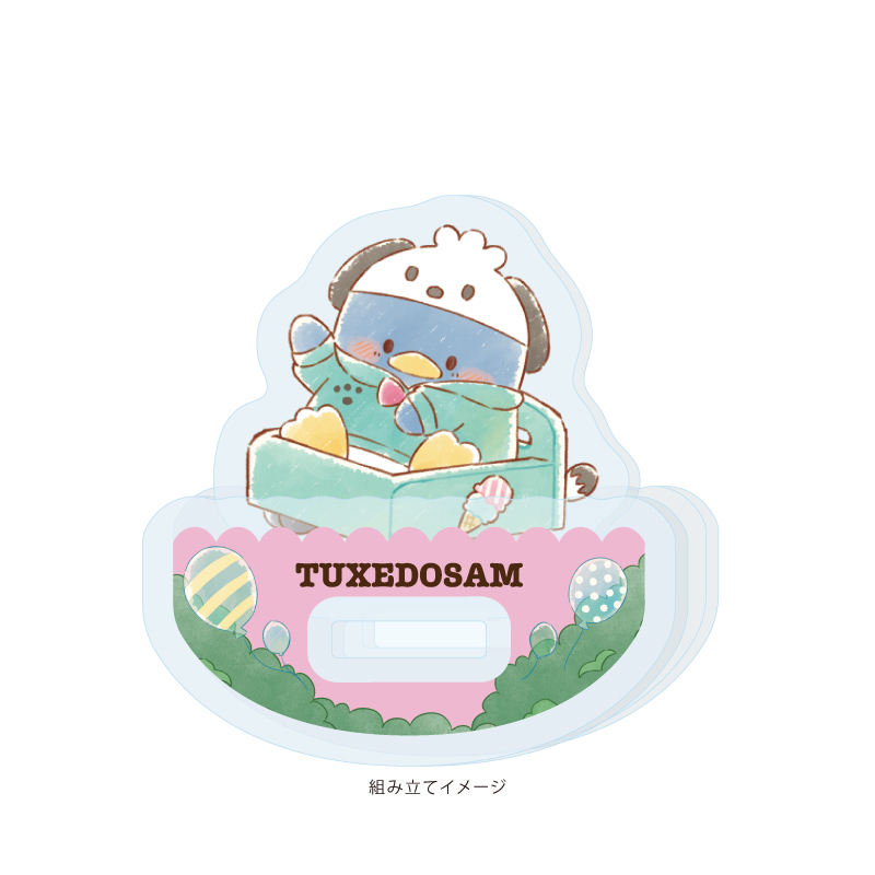 Yurayura Acrylic Stand HAPIDANBUI 02 Tuxedosam (Graff Art Illustration)