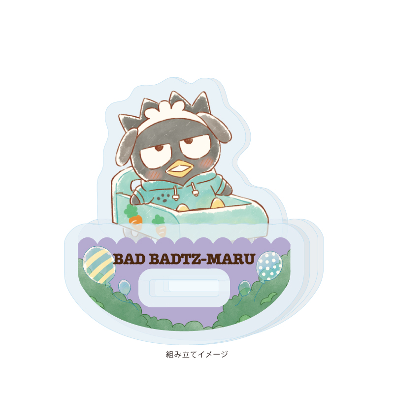 Yurayura Acrylic Stand HAPIDANBUI 04 Bad Badtz-Maru (Graff Art Illustration)