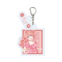 Acrylic Key Chain with Parts "The Quintessential Quintuplets Specials 2" 05 Itsuki (Sparkly Paint)