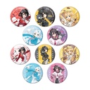 Hologram Can Badge (57mm) Scottie x Sanrio Characters 01 Collaboration Illustration