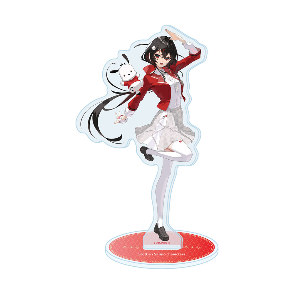 Acrylic Stand Scottie x Sanrio Characters 01 Pochacco (Collaboration Illustration)