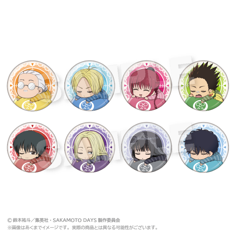 Sakamoto Days Trading Can Badge Fuwamin Ver.