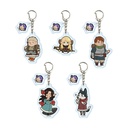 Acrylic Key Chain with Parts "Delicious in Dungeon" 01 Official Illustration
