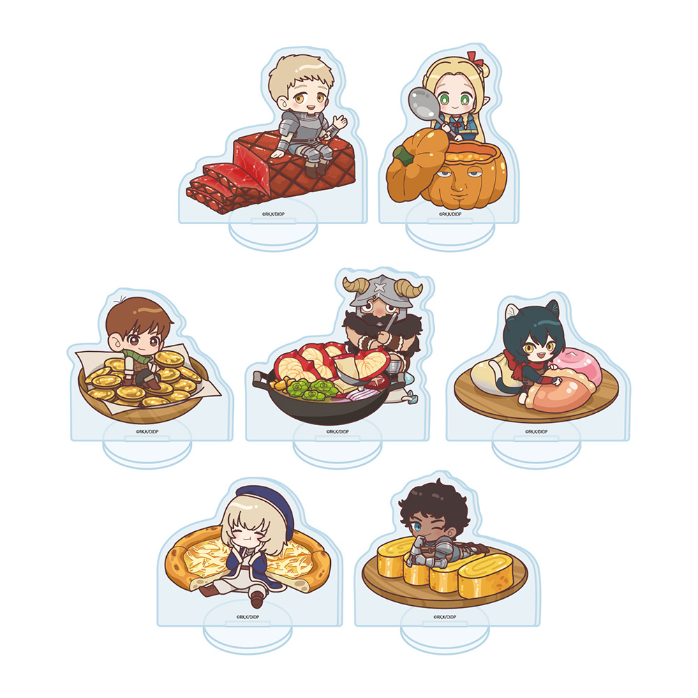 Acrylic Petit Stand "Delicious in Dungeon" 01 POP Art Illustration