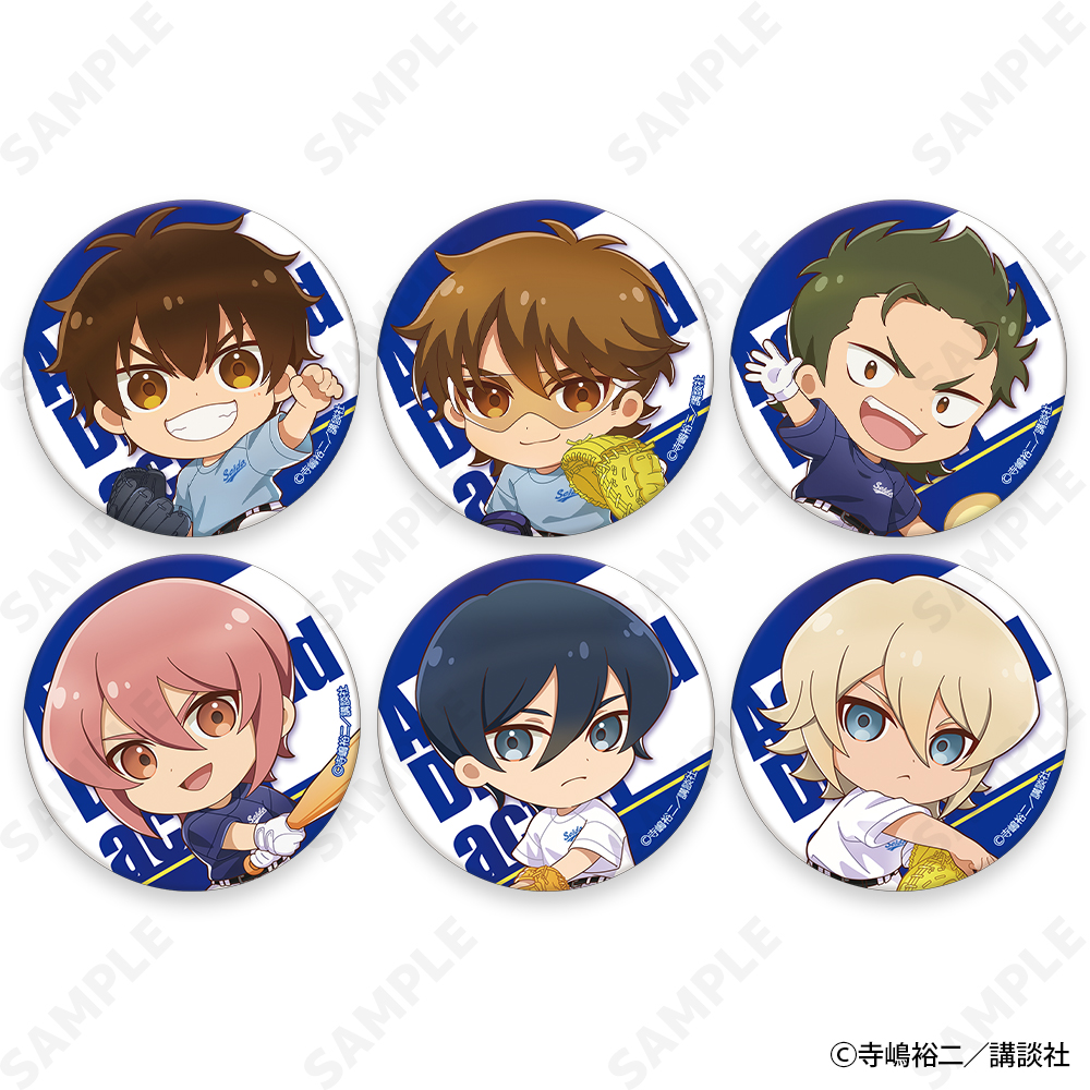 Ace of Diamond act II Seido High School Baseball Club Trading Can Badge