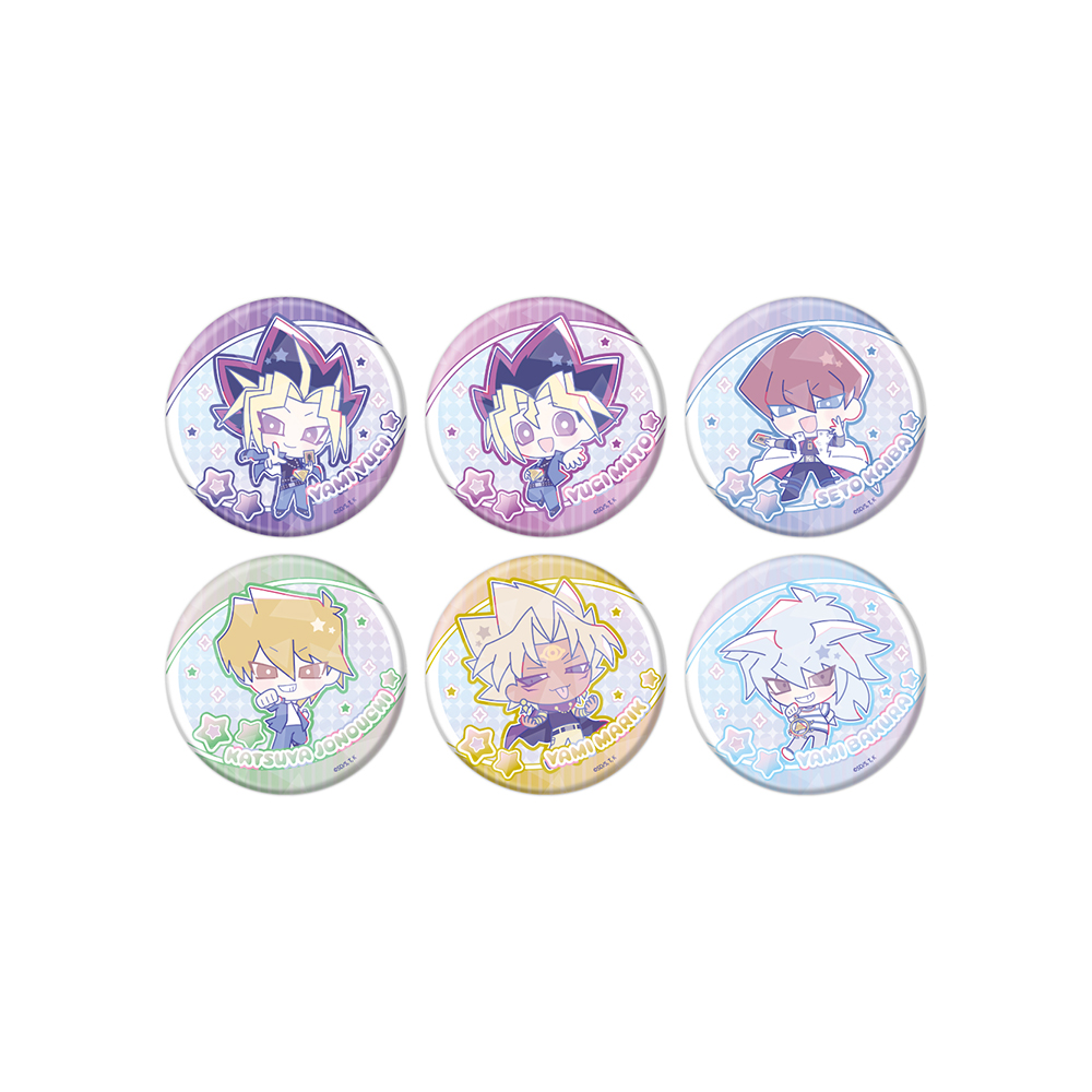 Hologram Can Badge (65mm) "Yu-Gi-Oh! Duel Monsters" Design Produced by Sanrio 01 Collaboration Illustration