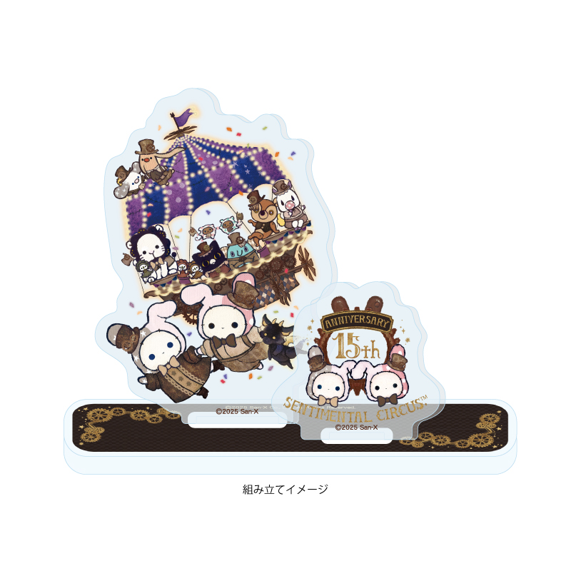 Acrylic Stand Plate "Sentimental Circus" 01 A (Official Illustration)