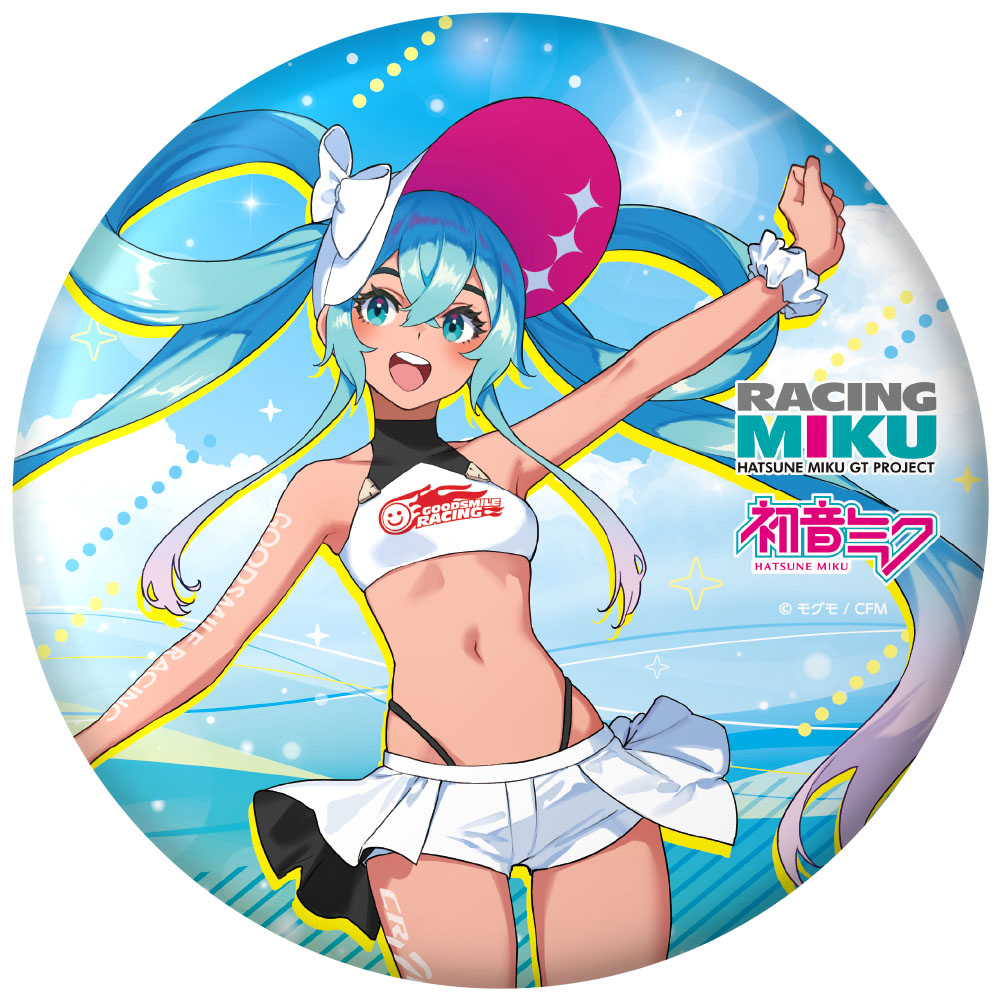 Racing Miku 2024 Summer Holiday Ver. Big Can Badge