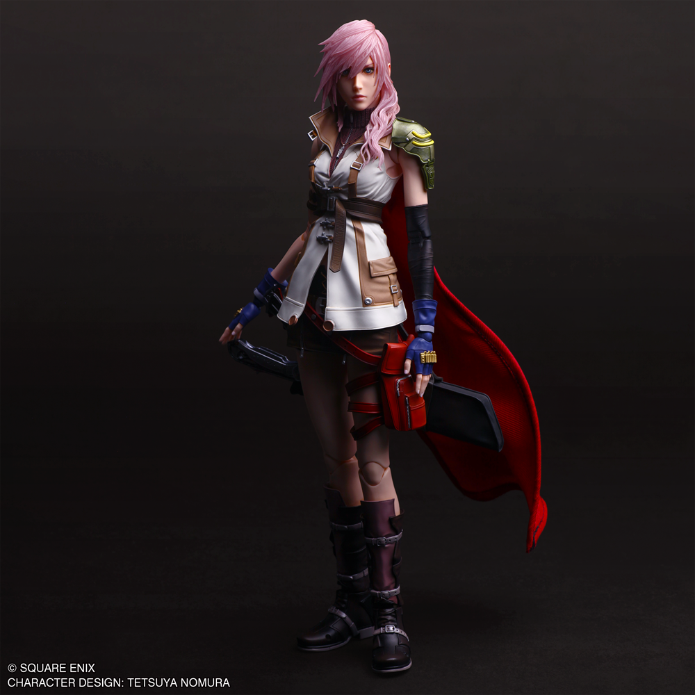 FINAL FANTASY XIII PLAY ARTS SHIN Action Figure - LIGHTNING