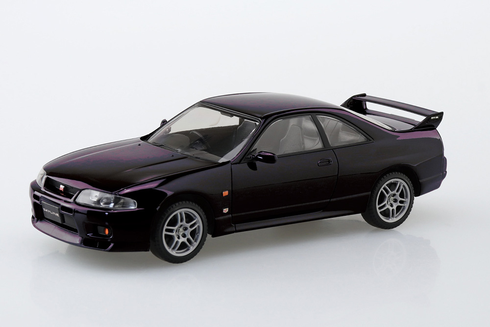 RakuPla Snap Kit 21-MP Nissan R33 Skyline GT-R (Midnight Purple)