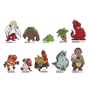 Delicious in Dungeon - Sticker Set 01 - Monster (10 Styles)