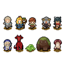 Delicious in Dungeon - Sticker Set 03 - Pixel (10 Styles)