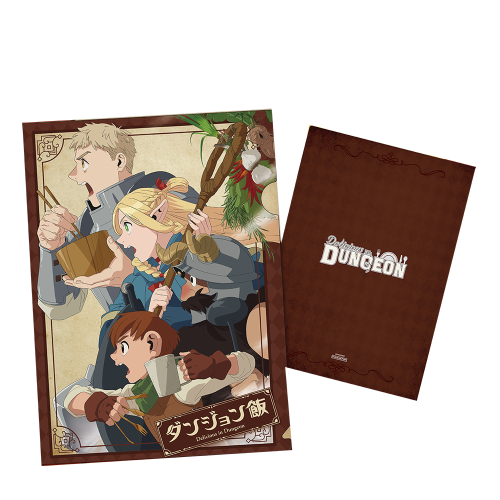 Delicious in Dungeon - A4 Folder - Brown