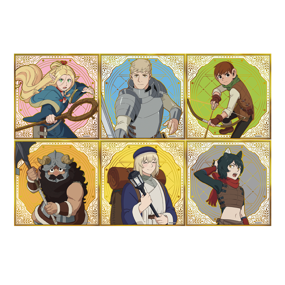Delicious in Dungeon - Coloured Paper - 6 Styles (1 Style/Pcs)