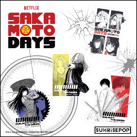 Sakamoto Days - Sticker Set A (4 Styles)