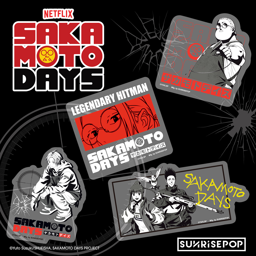 Sakamoto Days - Sticker Set B (4 Styles)